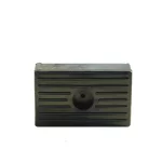 Bootkussen Kimblok zwart rubber 130x80mm