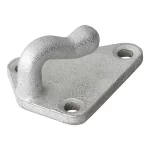 Touwhaak metaal 40x45mm 10 stuks