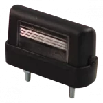 Aspock kentekenverlichting Regpoint smal met kabeltule