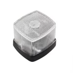 Markeringslamp wit 66x62mm met reflector