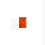 Reflector 55x38mm zelfklevend oranje