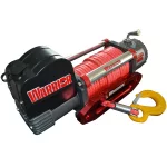 Samurai S9500SD elektrische lier 4309kg 12V met touw en kleine haak