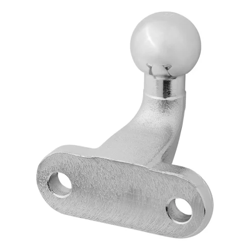 Trekhaakkogel zilver haaks