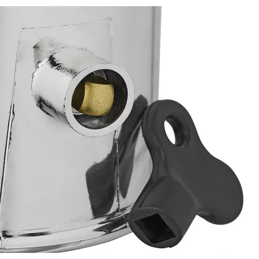 Trekhaakdop Chroom met Slot