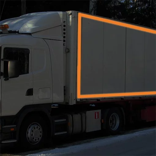 Reflecterend tape 3M oranje 50mm/2meter