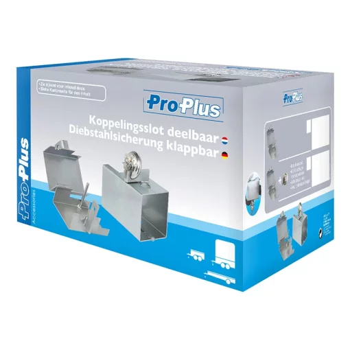 Koppelingslot deelbaar met discusslot 70mm