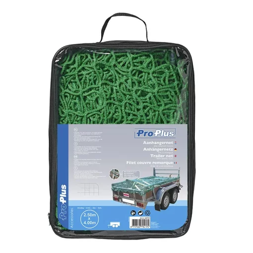 Aanhangwagennet 2.50 x 4.00m met elastisch koord