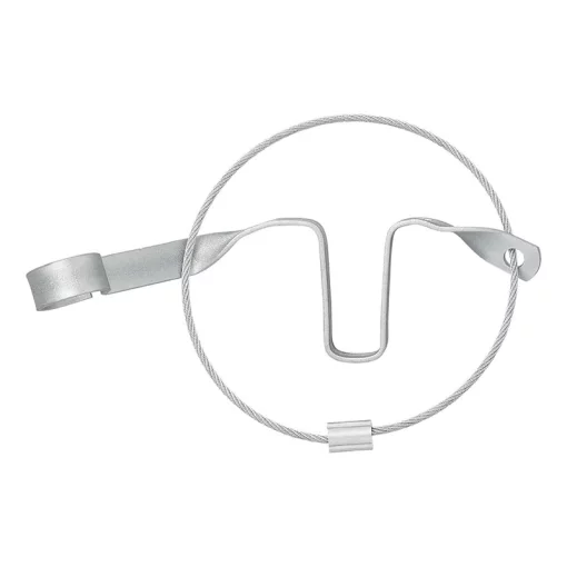 Hulpkoppeling met steun en stekkerhouder