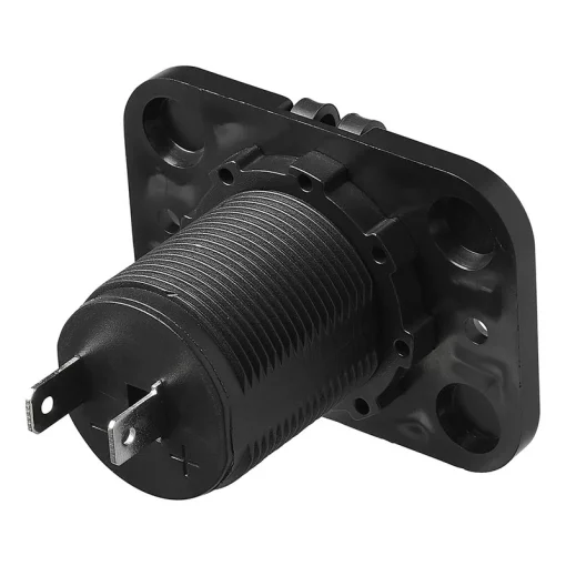 Sigarettenaansteker-inbouwdoos 12V/24V met afsluitdop