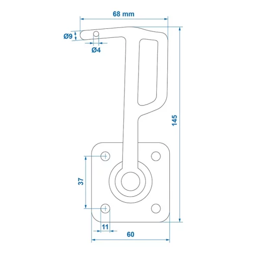 Klephaak nr 0 rechts