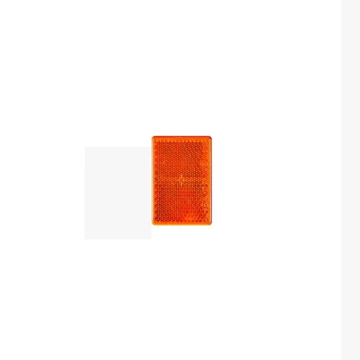 Reflector 55x38mm zelfklevend oranje