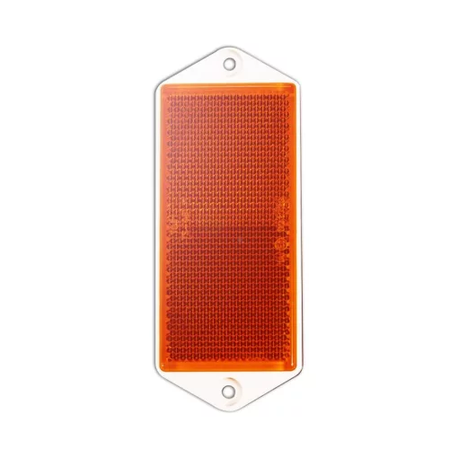 Reflector 104x40mm schroef oranje