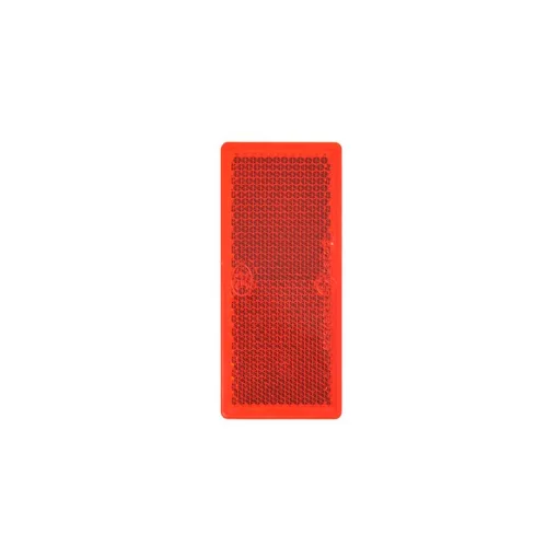 Reflector 82x36mm zelfklevend rood