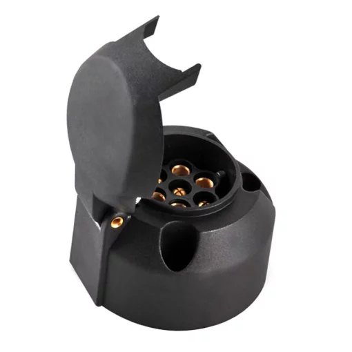 Stekkerdoos 7+1-polig PVC